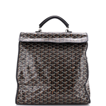 Goyard Saint Leger Briefcase Backpack Coated Canvas