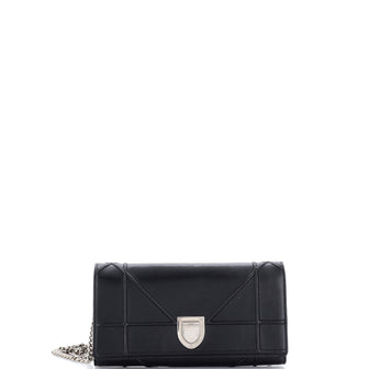 Christian Dior Diorama Croisiere Chain Wallet Lambskin