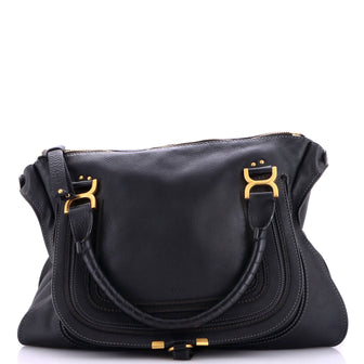 Chloe Marcie Shoulder Bag Leather Large
