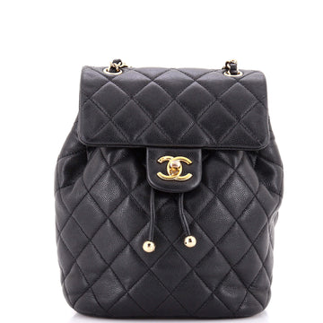 Chanel Urban Spirit NM Backpack Quilted Caviar Mini