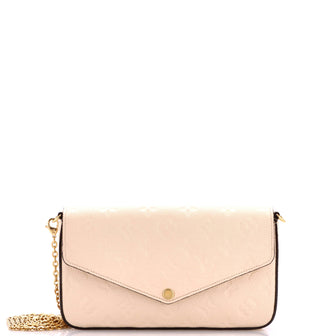 Louis Vuitton Felicie Pochette Monogram Empreinte Leather