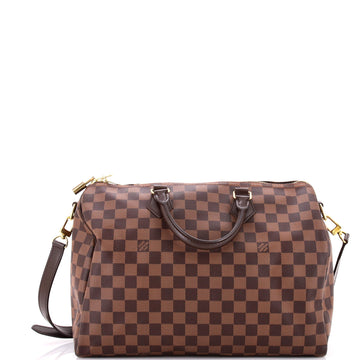 Louis Vuitton Speedy Bandouliere Bag Damier 35