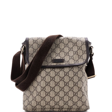 Gucci Flap Messenger GG Coated Canvas Small