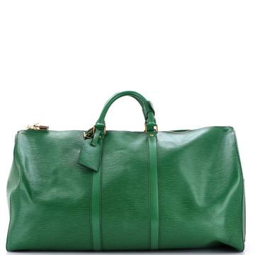 Louis Vuitton Keepall Bag Epi Leather 55