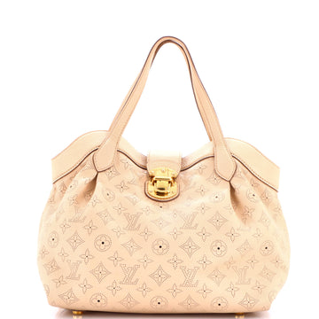 Louis Vuitton Cirrus Handbag Mahina Leather PM