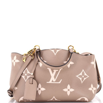 Louis Vuitton Petit Palais Handbag Bicolor Monogram Empreinte Giant