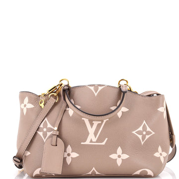 Louis Vuitton Petit Palais Handbag Bicolor Monogram Empreinte Giant