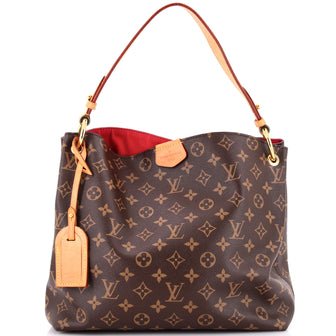 Louis Vuitton Graceful Handbag Monogram Canvas PM