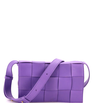 Bottega Veneta Cassette Crossbody Bag Maxi Intrecciato Leather