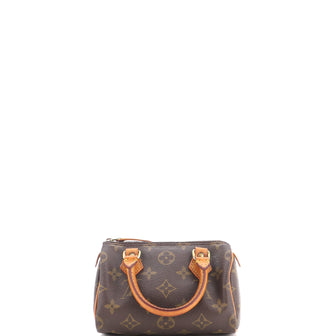 Louis Vuitton Speedy Mini HL Handbag Monogram Canvas