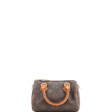 Louis Vuitton Speedy Mini HL Handbag Monogram Canvas