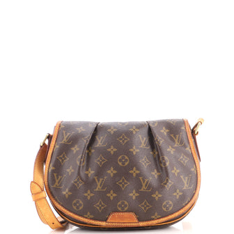 Louis Vuitton Menilmontant Handbag Monogram Canvas PM