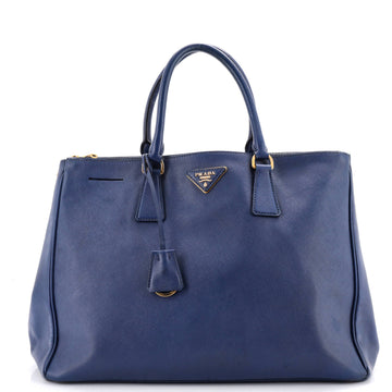 Prada Lux Open Tote Saffiano Leather North South