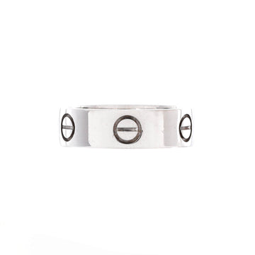 Cartier Love Band Ring 18K White Gold