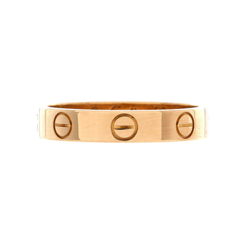 Cartier Love Wedding Band Ring 18K Yellow Gold