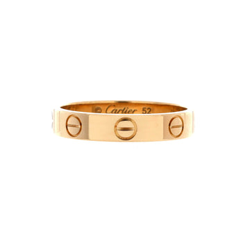 Cartier Love Wedding Band Ring 18K Yellow Gold