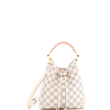 Louis Vuitton Braided Handle NeoNoe Handbag Damier BB