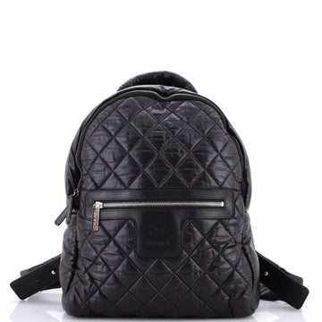 Chanel Coco Cocoon Backpack Quilted Nylon Large