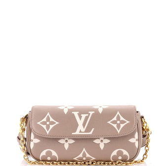 Louis Vuitton Ivy Wallet on Chain Bicolor Monogram Empreinte Giant