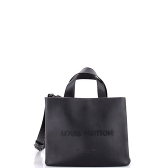 Louis Vuitton Shopper Tote Leather Mini