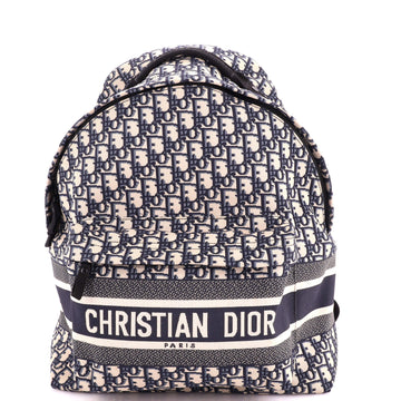 Christian Dior Travel Backpack Oblique Canvas Medium