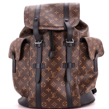 Louis Vuitton Christopher Backpack Macassar Monogram Canvas MM