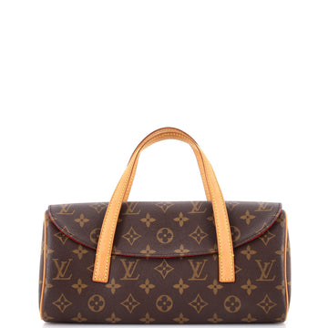 Louis Vuitton Sonatine Handbag Monogram Canvas