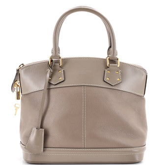 Louis Vuitton Suhali Lockit Handbag Leather PM