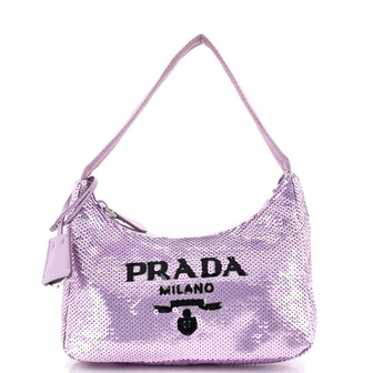Prada Re-Edition 2000 Hobo Sequins Mini
