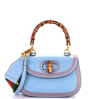 Gucci Bamboo 1947 Top Handle Bag Leather Small