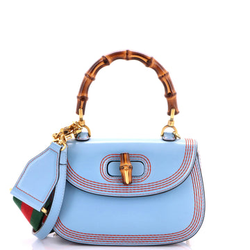 Gucci Bamboo 1947 Top Handle Bag Leather Small