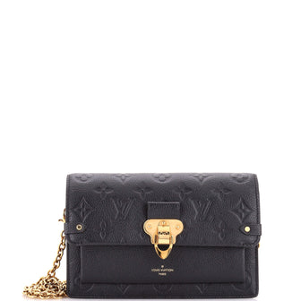 Louis Vuitton Vavin Chain Wallet Monogram Empreinte Leather