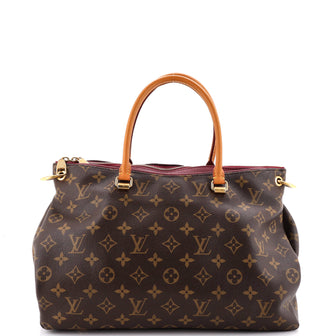 Louis Vuitton Pallas Tote Monogram Canvas with Leather