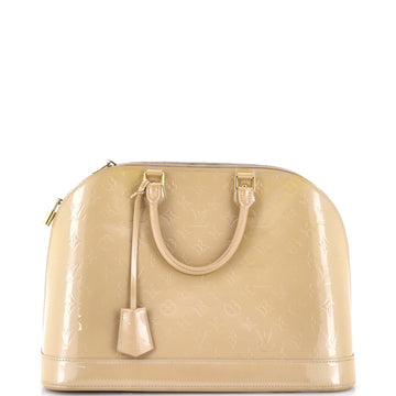 Louis Vuitton Alma Handbag Monogram Vernis GM