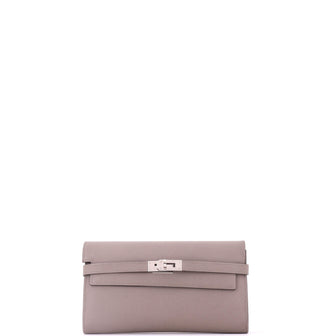 Hermes Kelly Wallet Verso Epsom Long