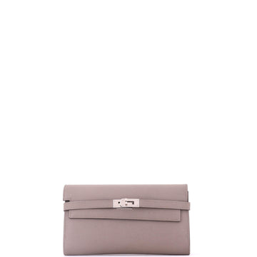 Hermes Kelly Wallet Verso Epsom Long