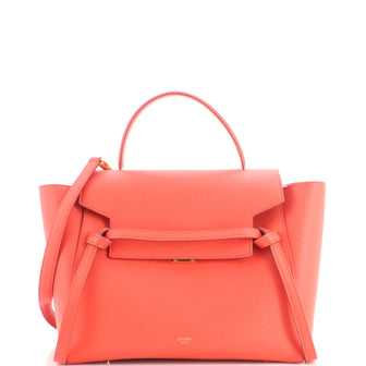 Celine Belt Bag Textured Leather Mini