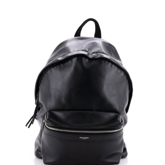 Saint Laurent City Backpack Leather Medium