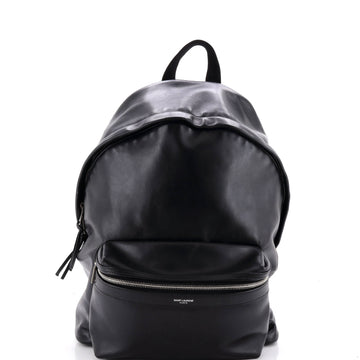Saint Laurent City Backpack Leather Medium