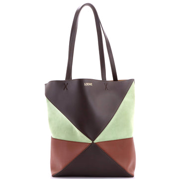 Loewe Puzzle Fold Tote Leather Medium