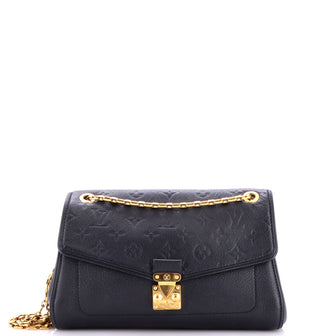 Louis Vuitton Saint Germain Handbag Monogram Empreinte Leather PM