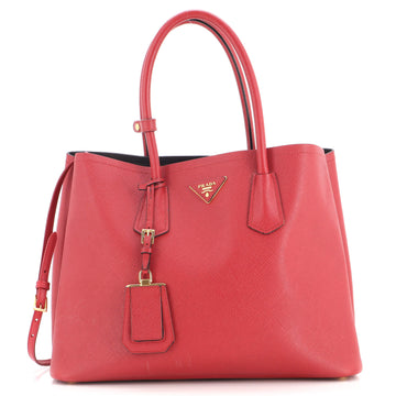 Prada Cuir Double Tote Saffiano Leather Large
