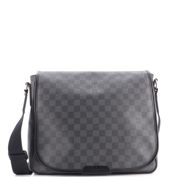 Louis Vuitton Daniel Messenger Bag Damier Graphite MM