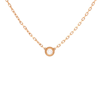Cartier Cartier D'Amour Pendant Necklace 18K Rose Gold with Diamond Small