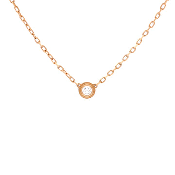 Cartier Cartier D'Amour Pendant Necklace 18K Rose Gold with Diamond Small