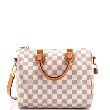 Louis Vuitton Speedy Bandouliere Bag Damier 25