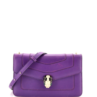 Bvlgari Serpenti Crossbody Bag Leather Small