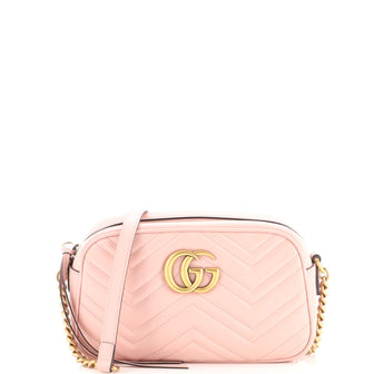 Gucci GG Marmont Shoulder Bag Matelasse Leather Small