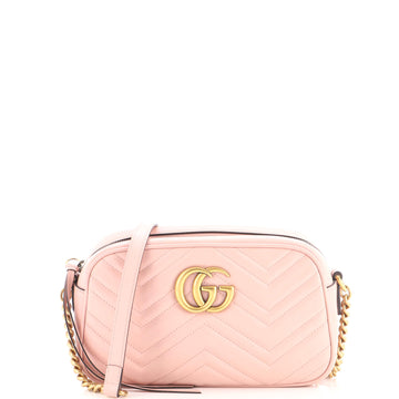 Gucci GG Marmont Shoulder Bag Matelasse Leather Small