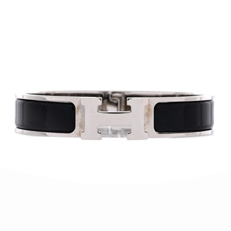 Hermes Clic H Bracelet Enamel Narrow